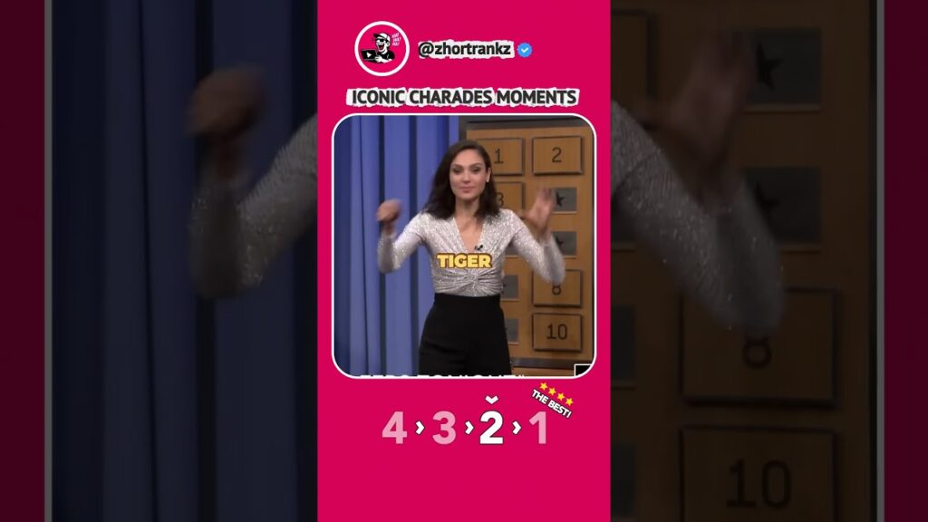 Iconic Charades Moments #galgadot #margotrobbie #scarlett #robertdowneyjr #ironman