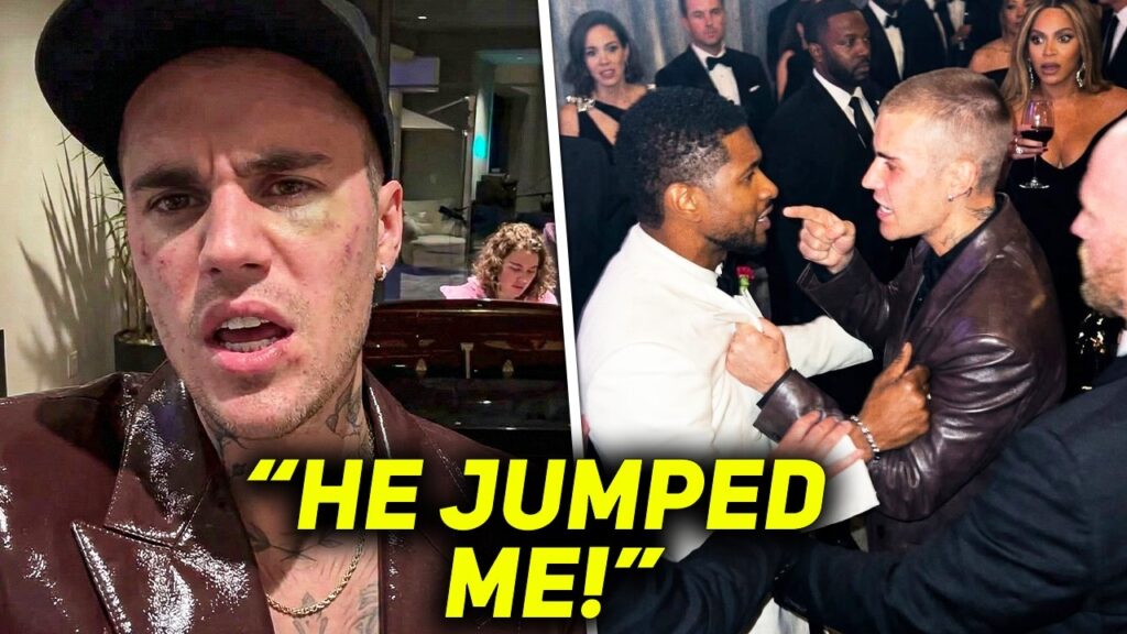 Justin Bieber BREAKS SILENCE After FIGHT With Usher At Beyonce Oscar’s Party