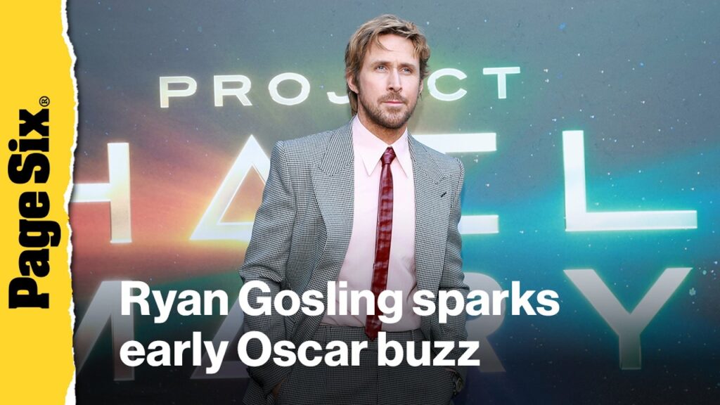 Ryan Gosling sparks early Oscar buzz in 'Project Hail Mary'