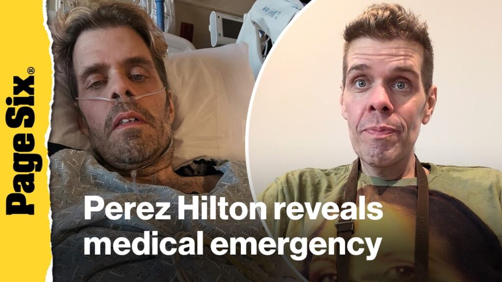 Perez Hilton reveals medical emergency that landed him in the hospital for 21 days