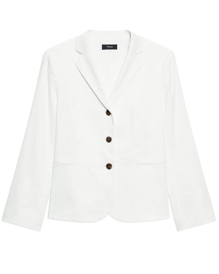 Shrunken Three Button Blazer