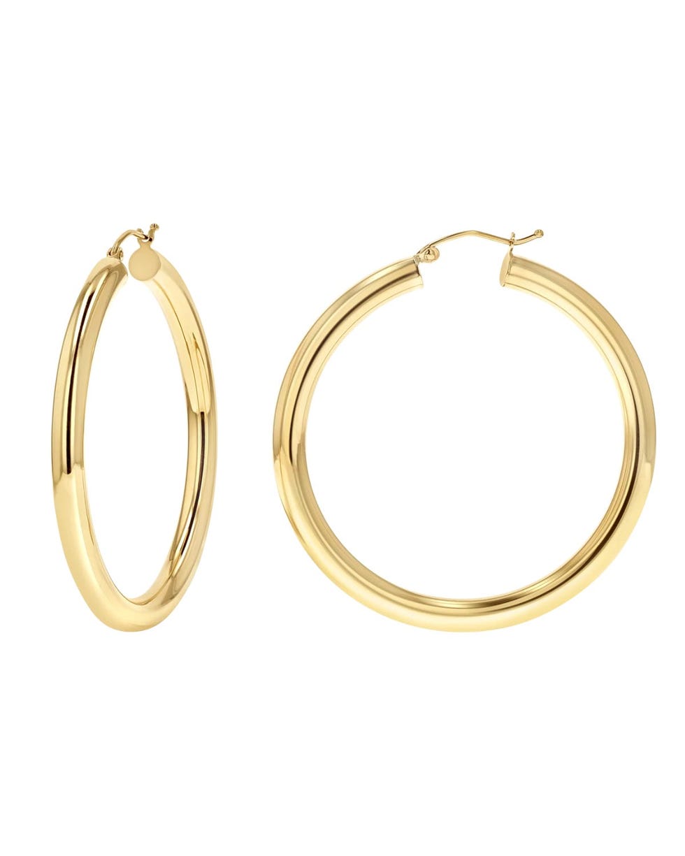 4mm Tube Hoop Earrings