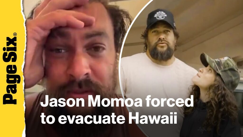 Jason Momoa forced to evacuate as powerful storm brings raging floodwaters to Hawaii