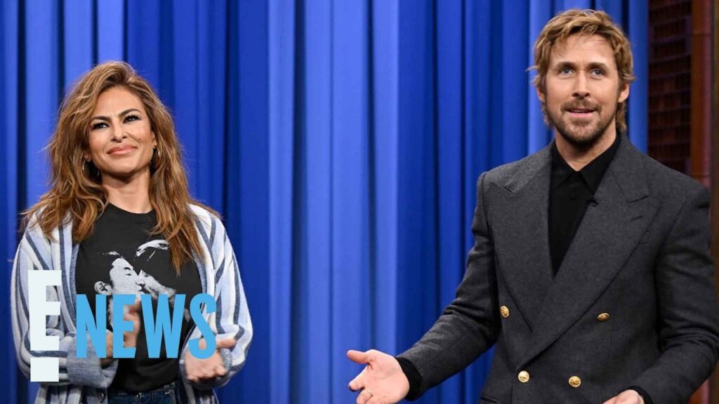 Eva Mendes Reacts to Fans Thirsting Over Ryan Gosling | E! News