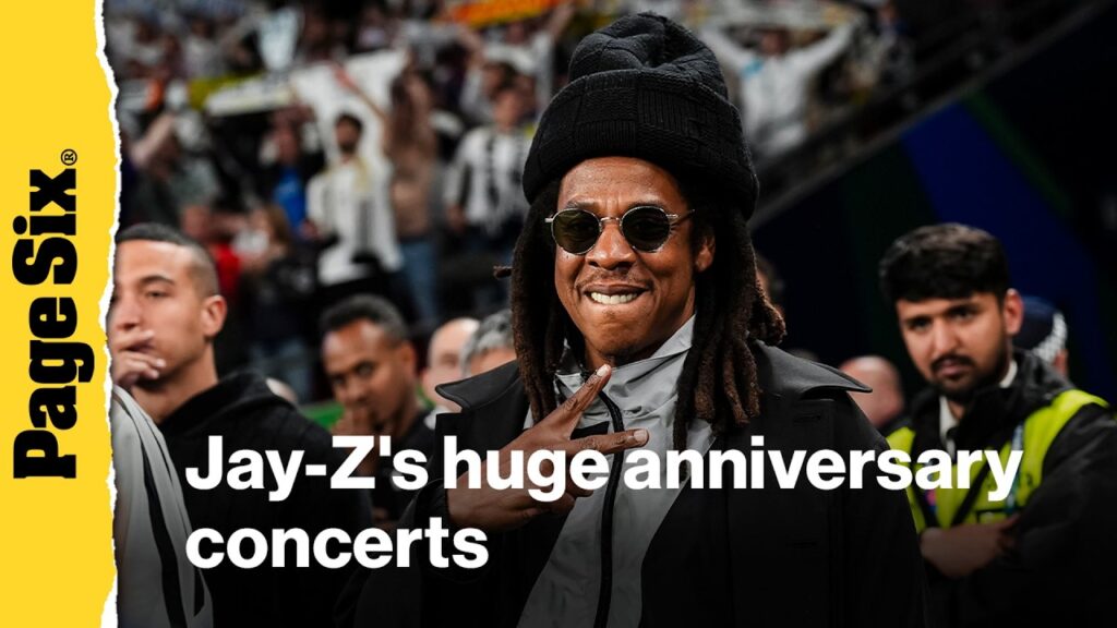 Jay-Z announces two huge anniversary concerts