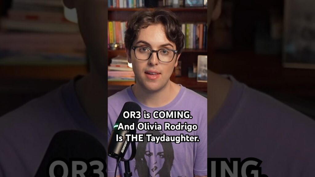 Olivia Rodrigo is the BEST kind of Taydaughter. Stay mad. 🤷‍♂️