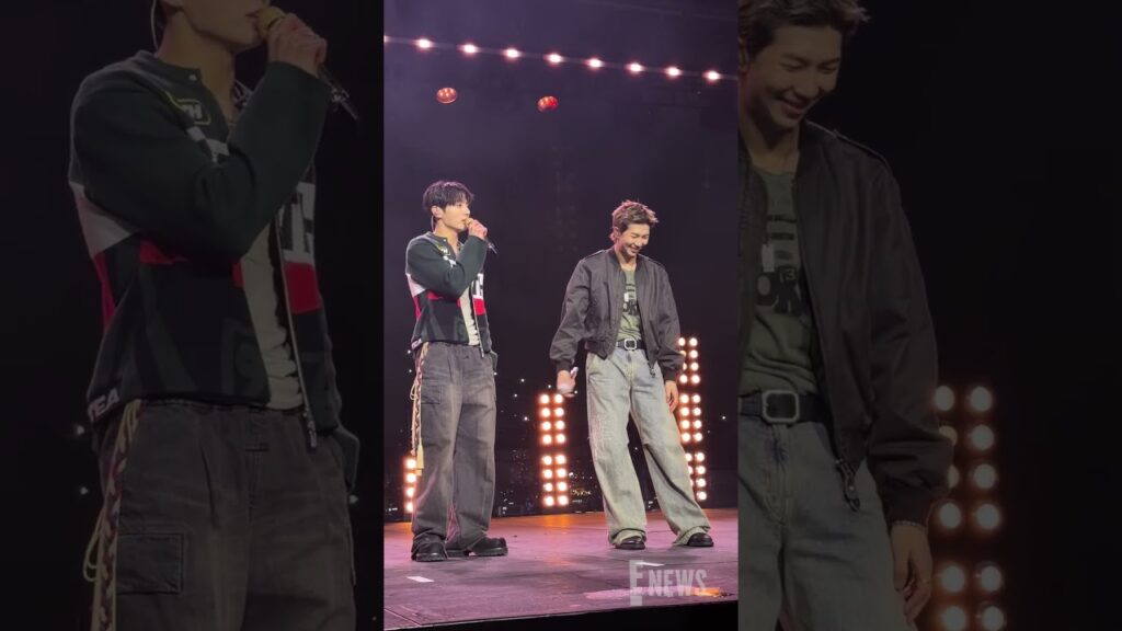 RM and Jungkook 🥹🫶 BTS reflects on the Spotify x BTS: SWIMSIDE event.