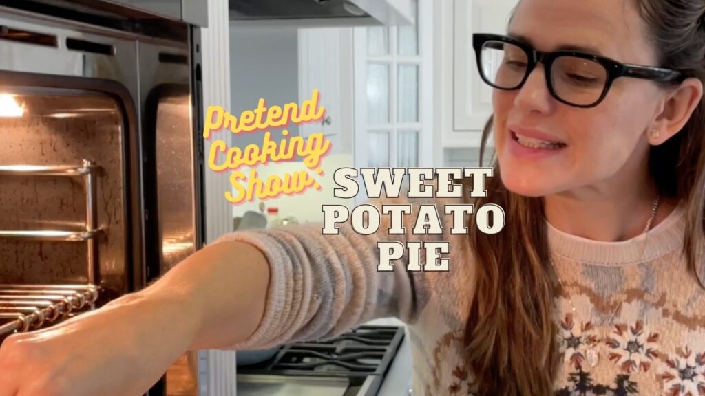 Pretend Cooking Show: Sweet Potato Pie