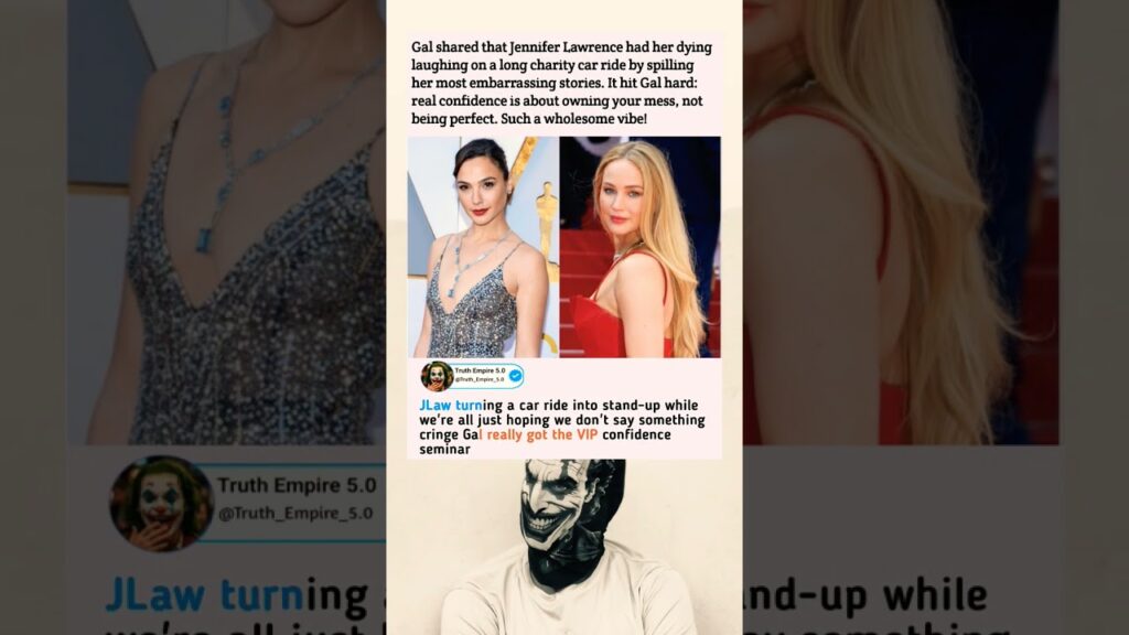 Jennifer Lawrence’s Embarrassing Stories Left Gal Gadot DYING of Laughter! 😂