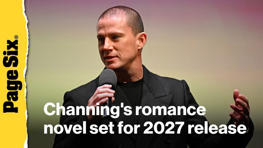 Channing Tatum's romance novel set for release in 2027