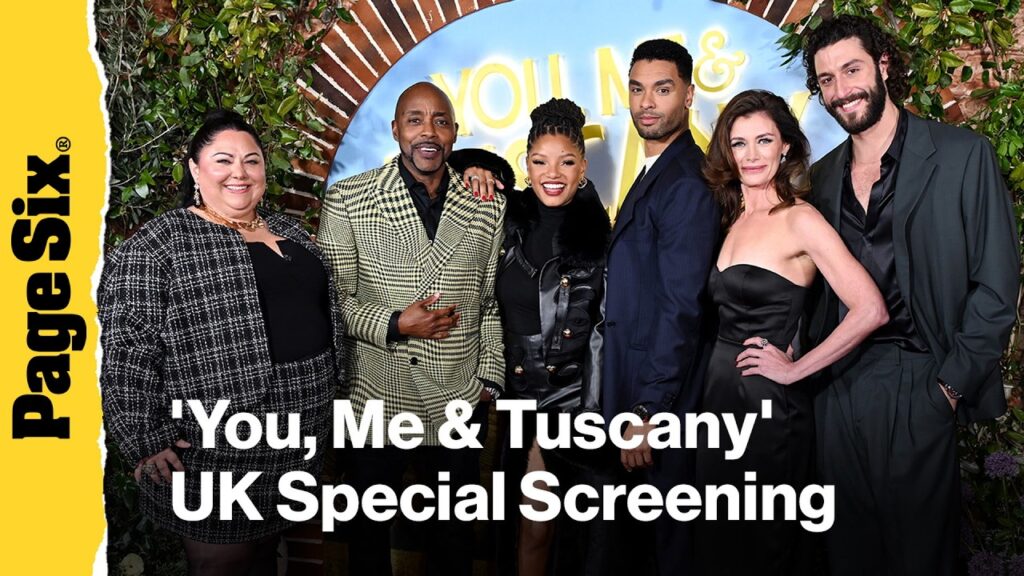 Halle Bailey, Regé-Jean Page and more attend the 'You, Me & Tuscany' UK Special Screening