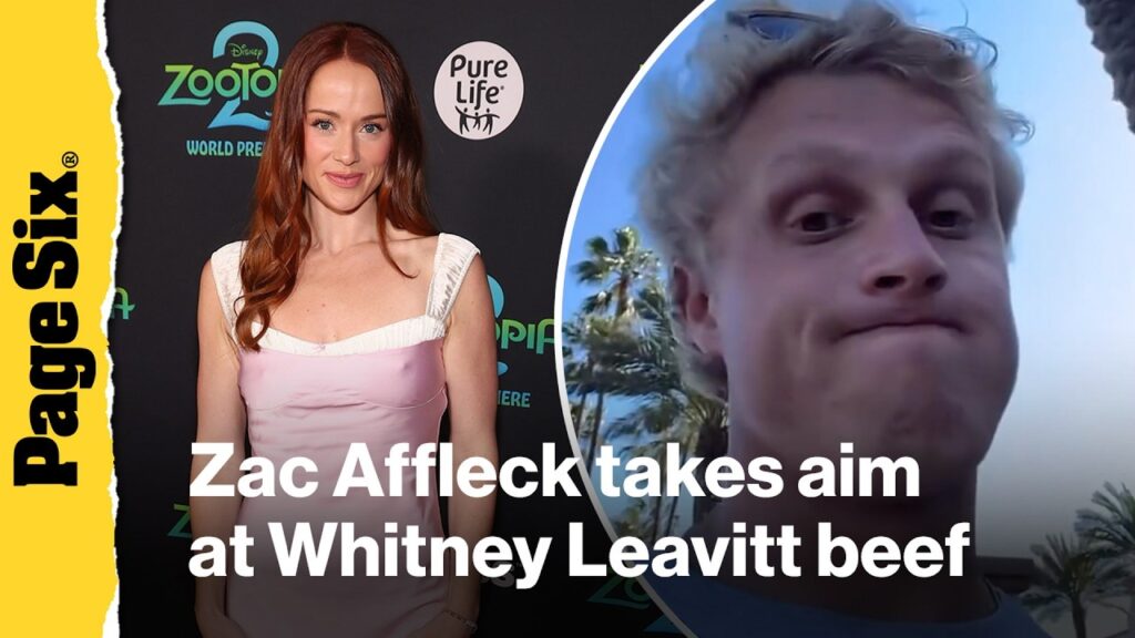 'SLOMW' star Zac Affleck takes aim at viral criticism on Whitney Leavitt beef