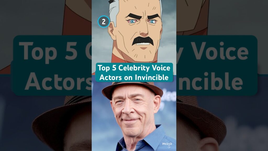 Top 5 Celebrity Voice Actors on Invincible Top 5 Celebrity Voice Actors on Invincible