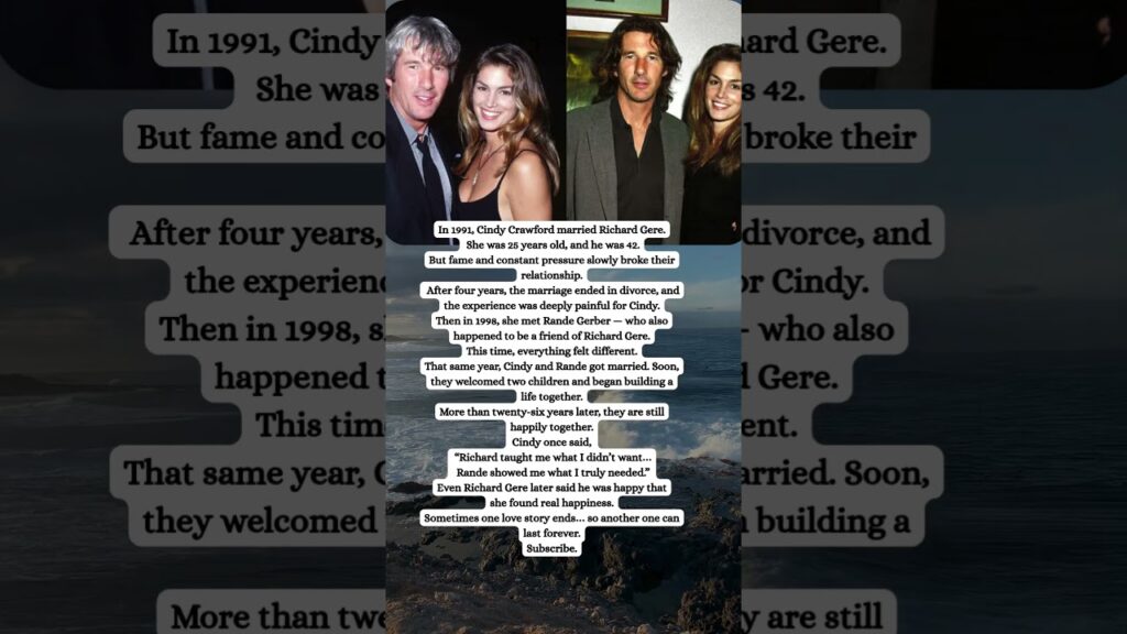 Cindy Crawford’s First Marriage Failed  The Next One Lasted 26 Years