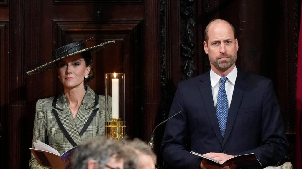 Kate Middleton joins Prince William as he steps in for King for moment in history Daily Mirror