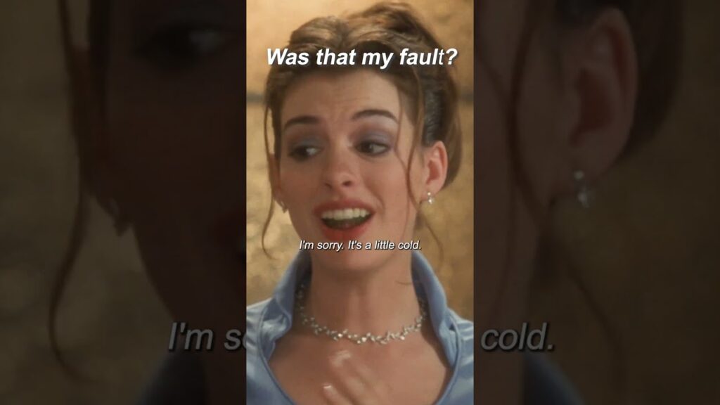 Was that my fault? #annehathaway