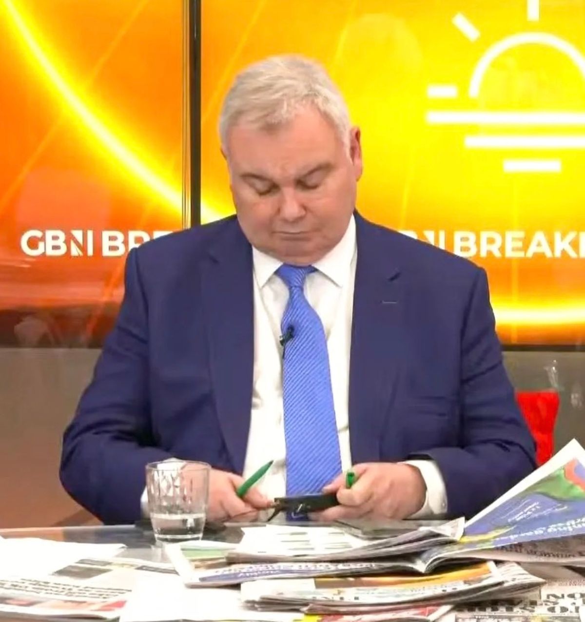 Eamonn denies falling asleep on TV