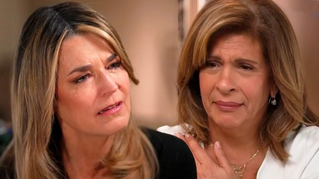 Hoda Kotb In Tears for Savannah Guthrie’s First Interview About Missing Mom Nancy