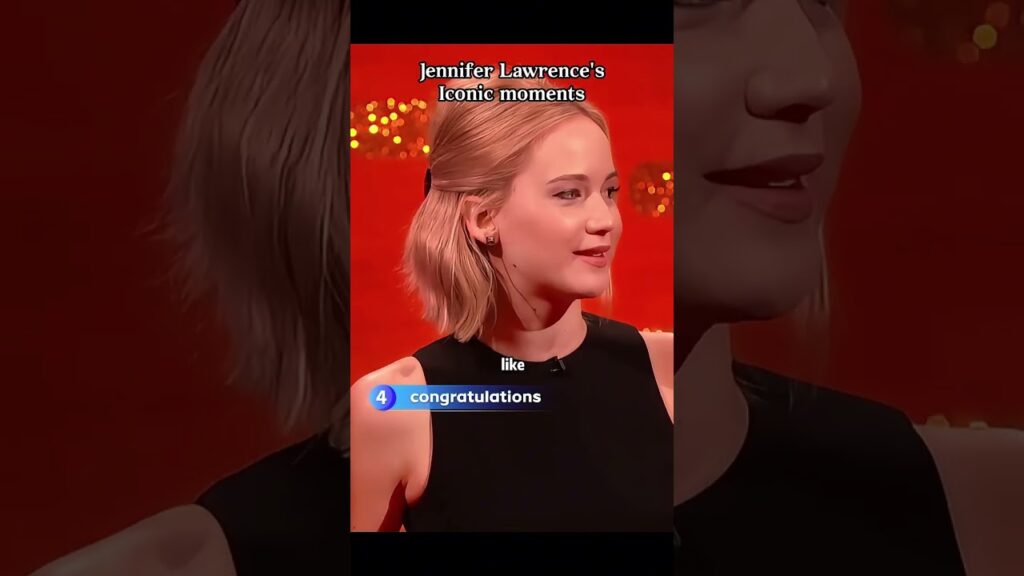 Jennifer Lawrence’s iconic moments #celebrity #funny #usa #fyp #jenniferlawrence