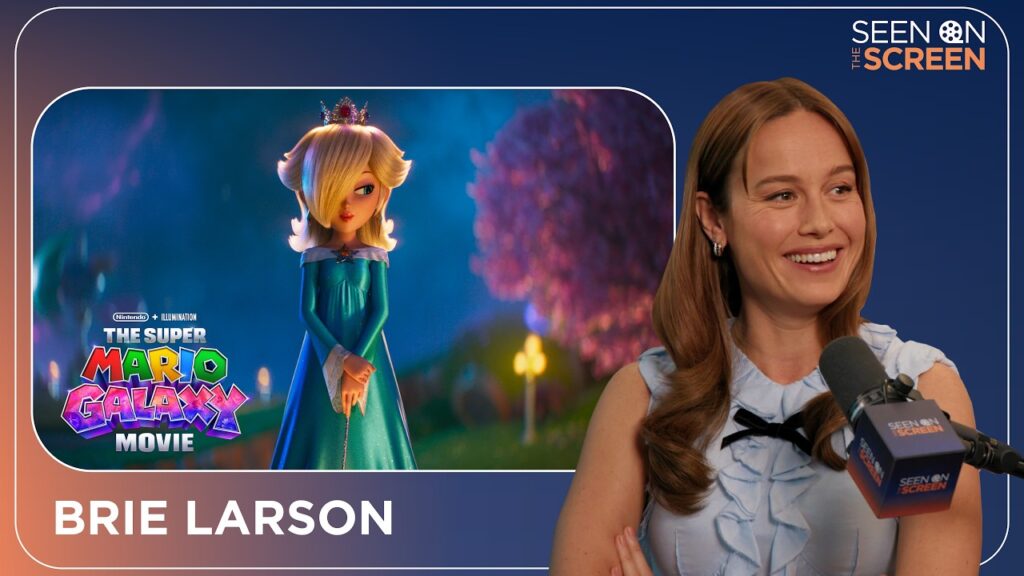 Brie Larson on Becoming Rosalina in The Super Mario Galaxy Movie Brie Larson on Becoming Rosalina in The Super Mario Galaxy Movie