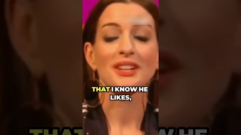 anne hathaway's son hates singing