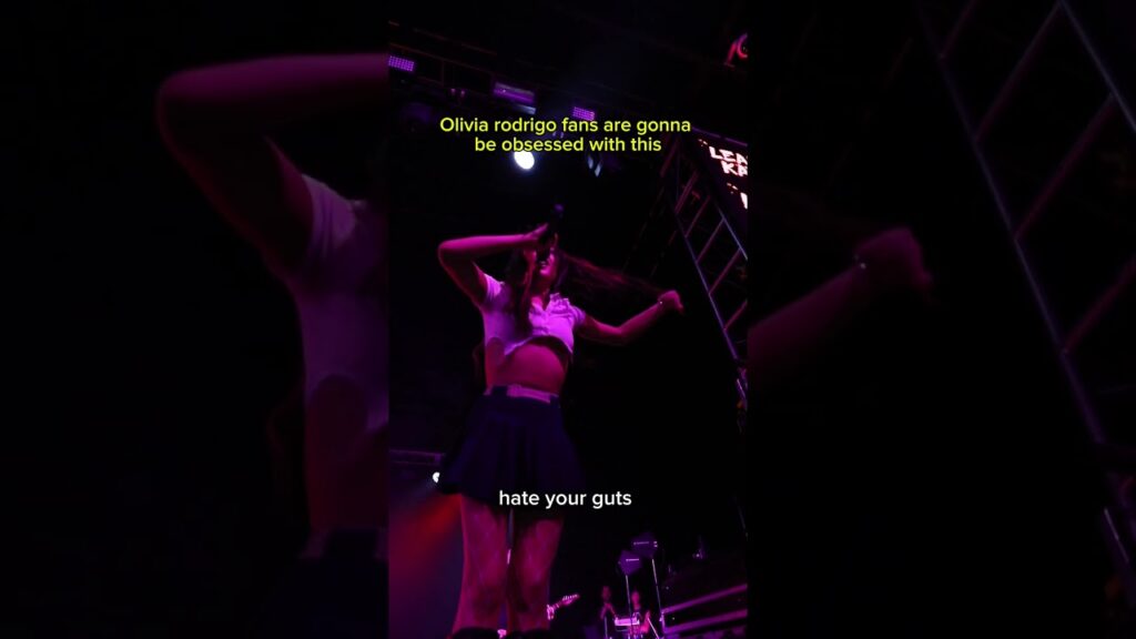 olivia girls would love leah kate #leahkate #popmusic #oliviarodrigo #newmusic #concert