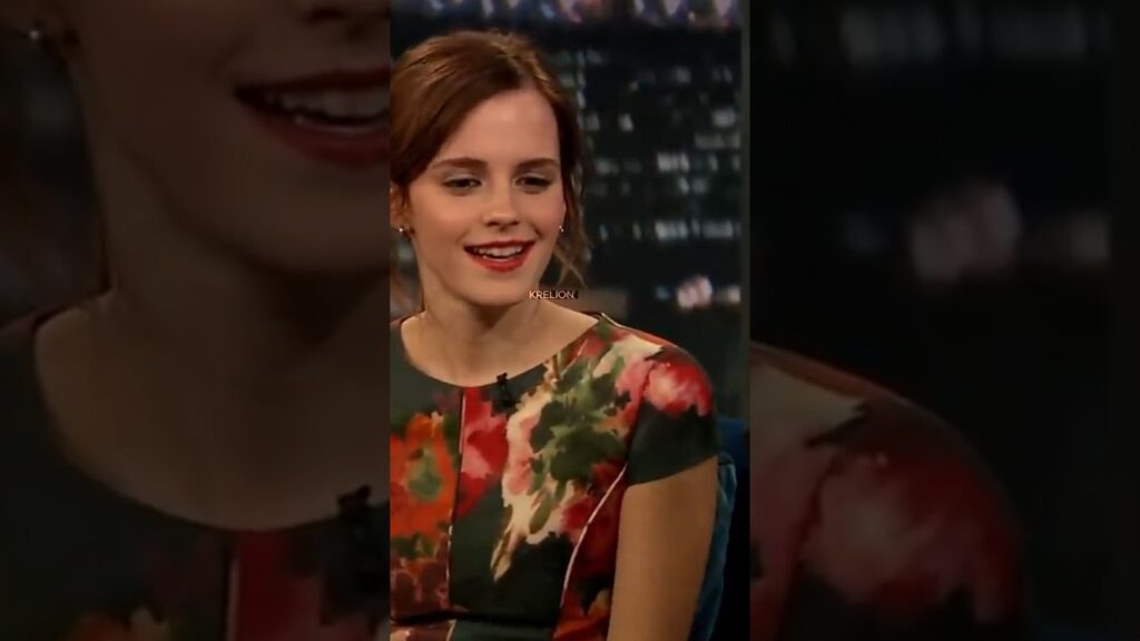 Emma Watson taught Jimmy how to dance #emmawatson#emmawatsonedit #emmawatsonwhatsappstatus