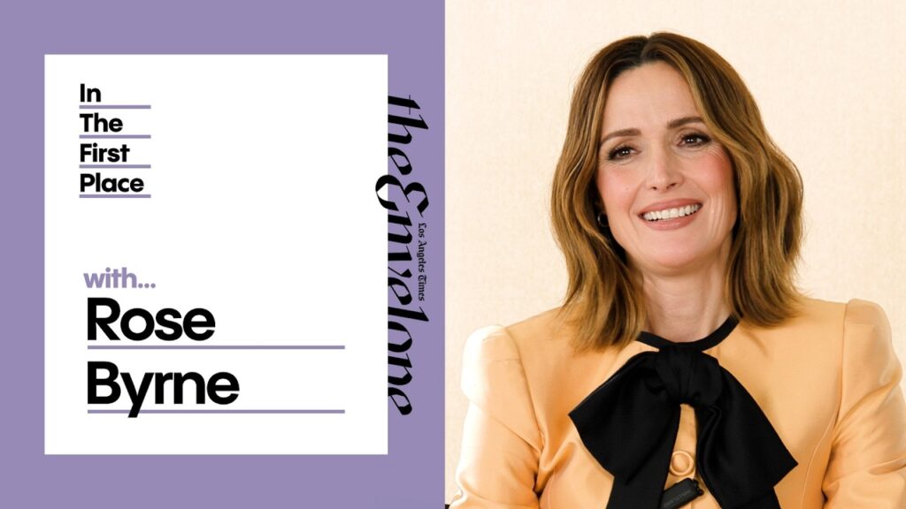 Conan O'Brien isn't really Rose Byrne's therapist. But he is her 'unofficial life coach'