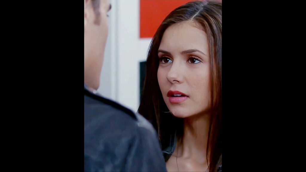 Elena meets Stefan for the first time ❤️ #ninadobrev #shorts