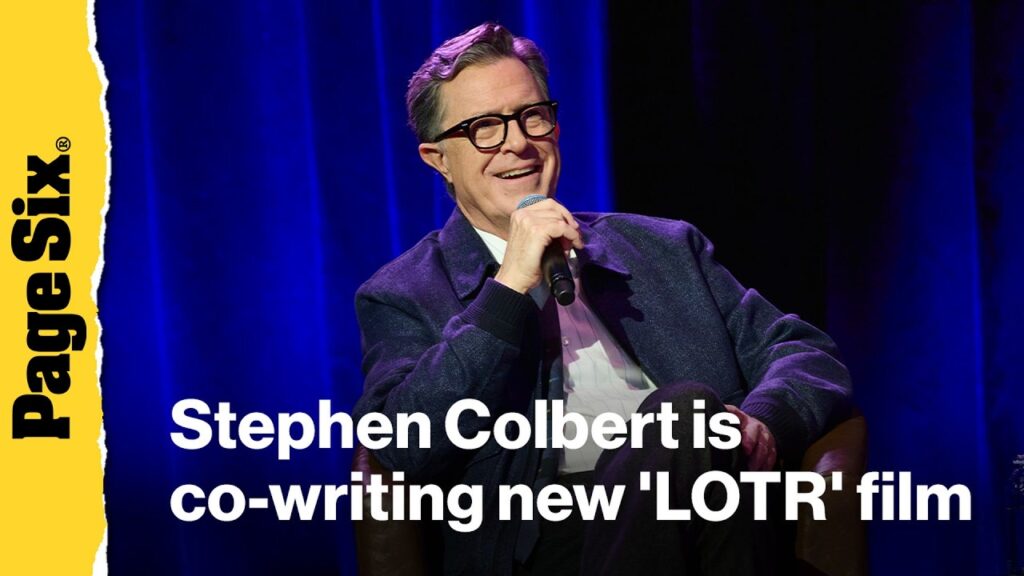 Stephen Colbert announces he's co-writing new 'Lord of the Rings' film