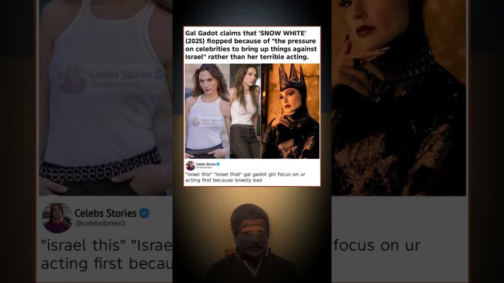 Gal Gadot Blames Israel Pressure for Snow White Flop… Not Her Acting? Gal Gadot Blames Israel Pressure for Snow White Flop… Not Her Acting?
