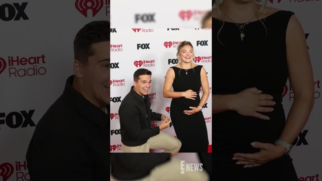 Oh baby, Abby and Matt Howard have arrived at the iHeartRadio Music Awards.