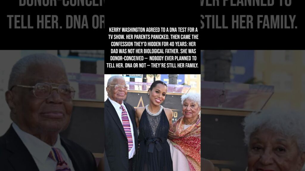 Kerry Washington Did a DNA Test For A TV Show & Her Whole Life Changed 🧬💔😱 Kerry Washington Did a DNA Test For A TV Show & Her Whole Life Changed 🧬💔😱