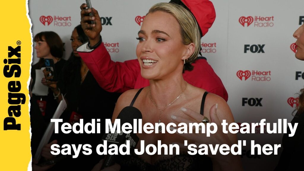 Teddi Mellencamp tearfully shares how dad John Mellencamp 'saved' her amid cancer battle
