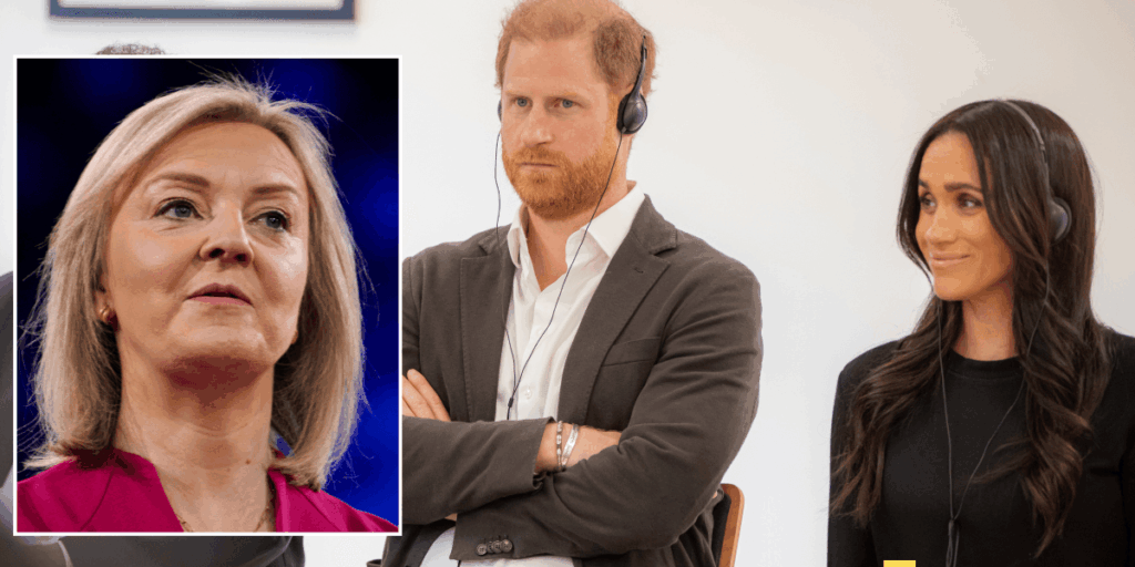 Liz Truss mocks Prince Harry and Meghan Markle on US TV
