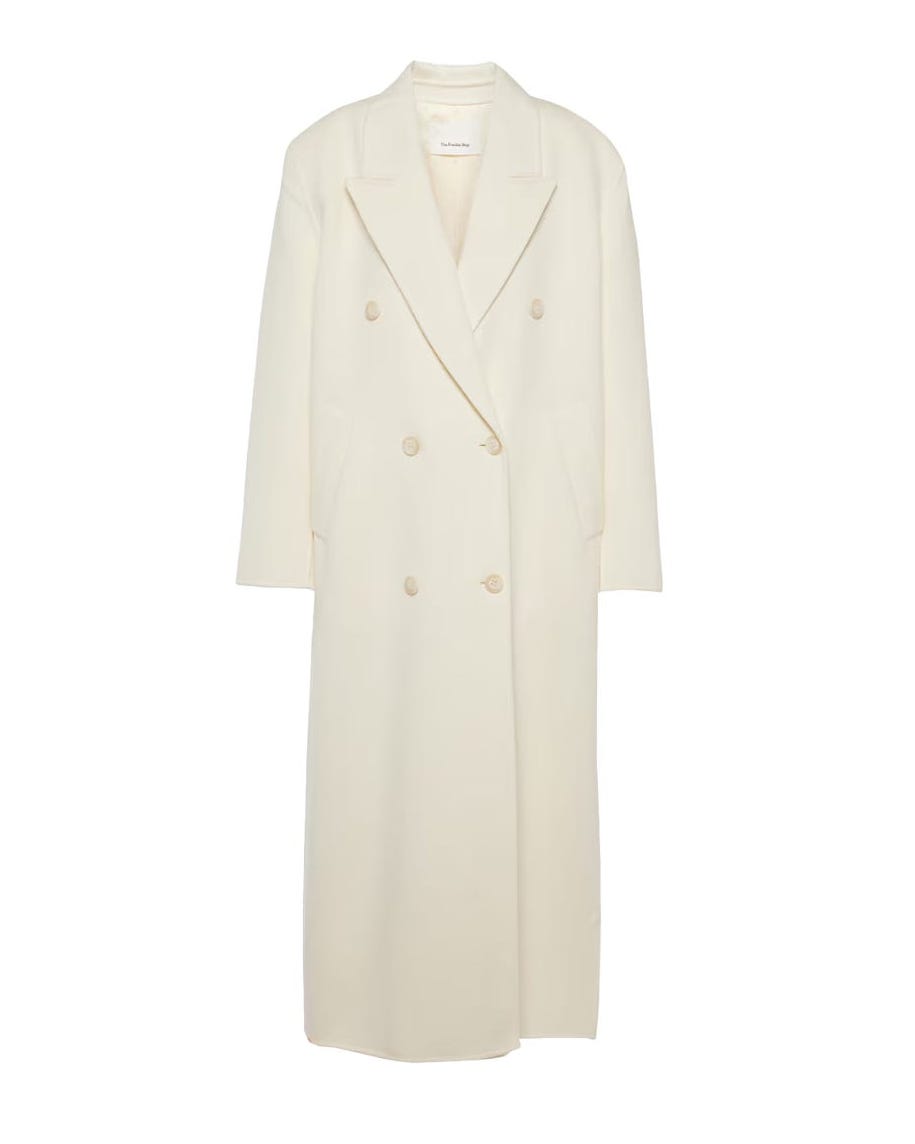 The Frankie Shop Gaia oversized wool-blend coat