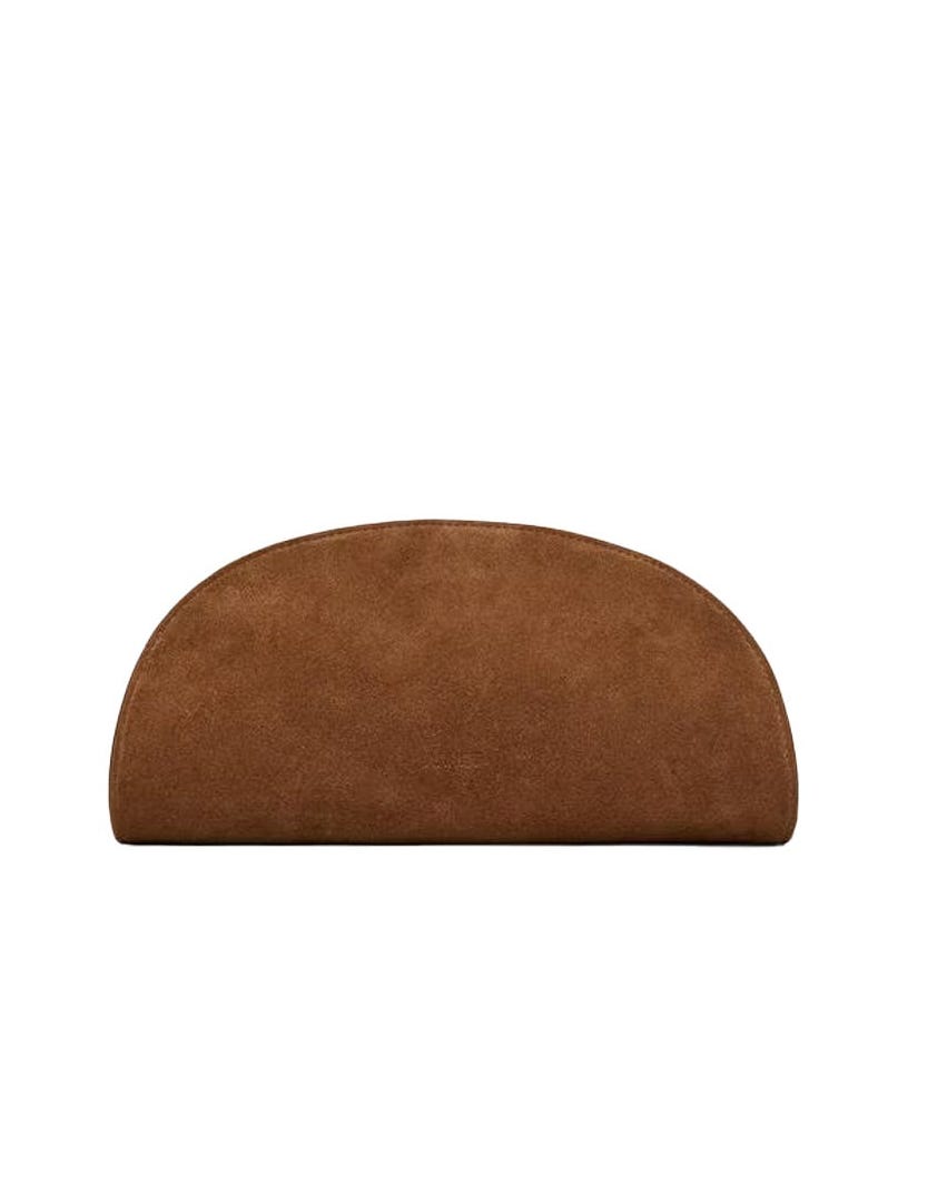 Arket suede clutch