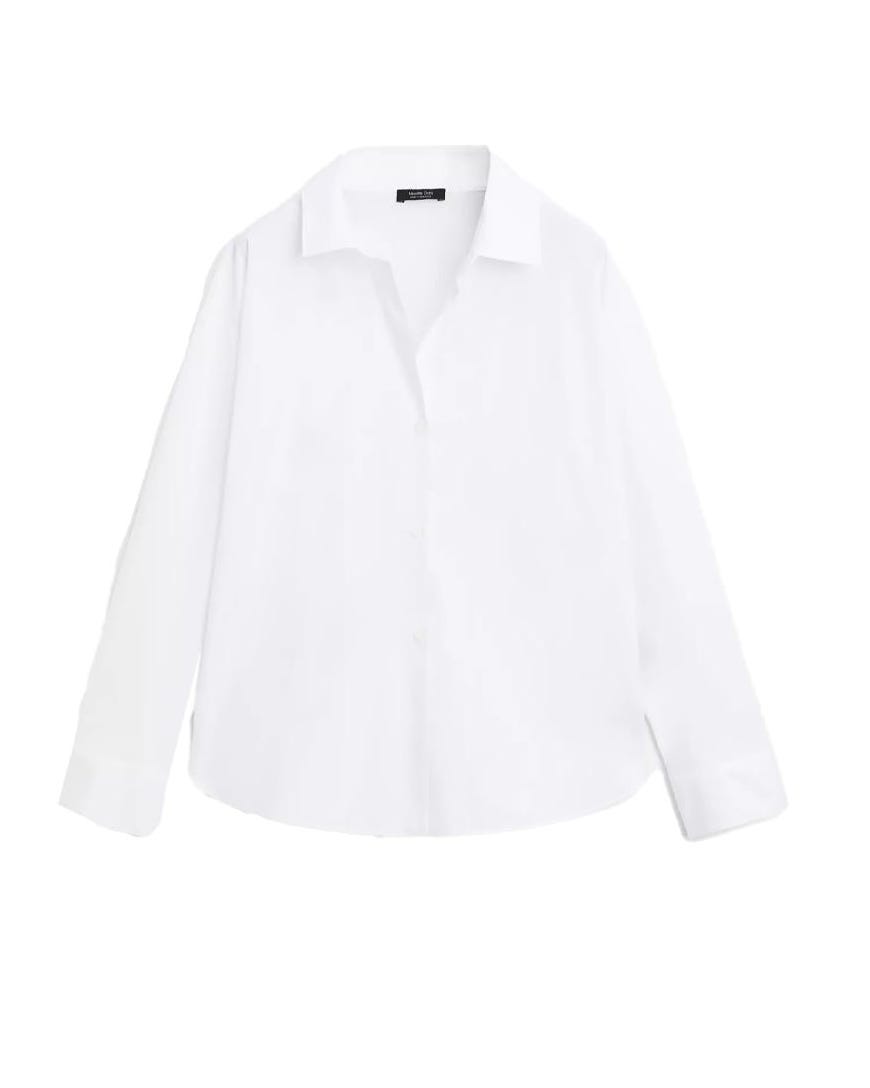 Massimo Dutti cotton poplin shirt 