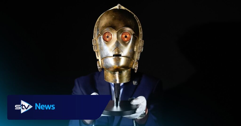 Movie prop from a galaxy far far away sells for more than a million dollars Movie prop from a galaxy far far away sells for more than a million dollars