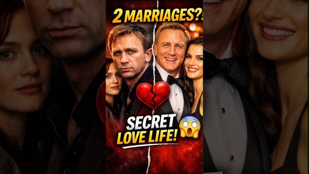 Daniel Craig’s 2 Marriages 😲 Secret Love Life Revealed!