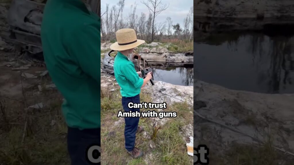 Almost went wrong #amish #amishdude #fakegun #dannyduncan