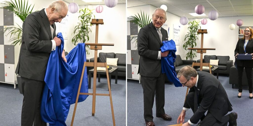 King Charles suffers ‘disaster’ moment as royal left in fits of laughter King Charles suffers 'disaster' moment as royal left in fits of laughter