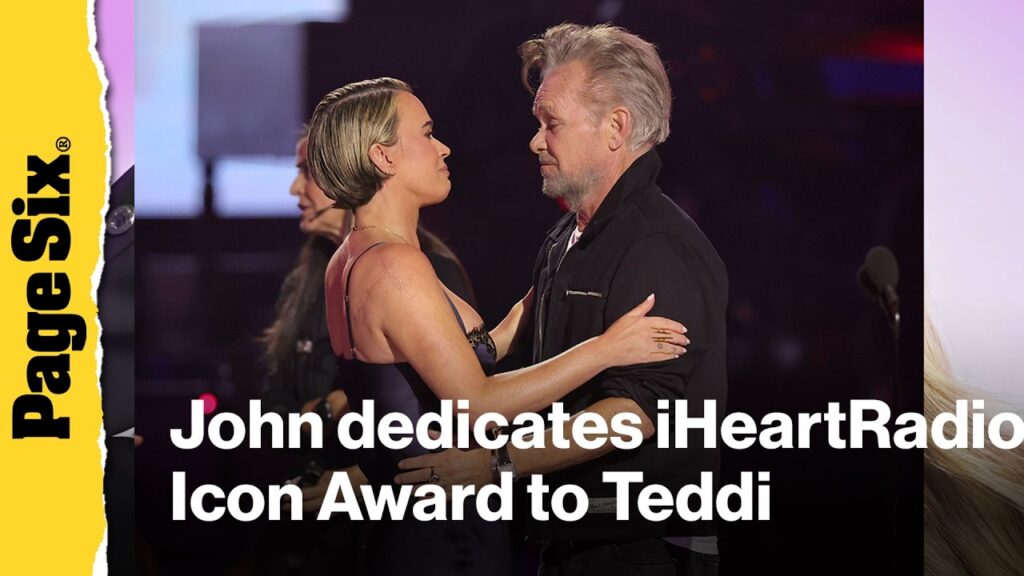 John Mellencamp dedicates Icon Award to Teddi Mellencamp at iHeartRadio Music Awards