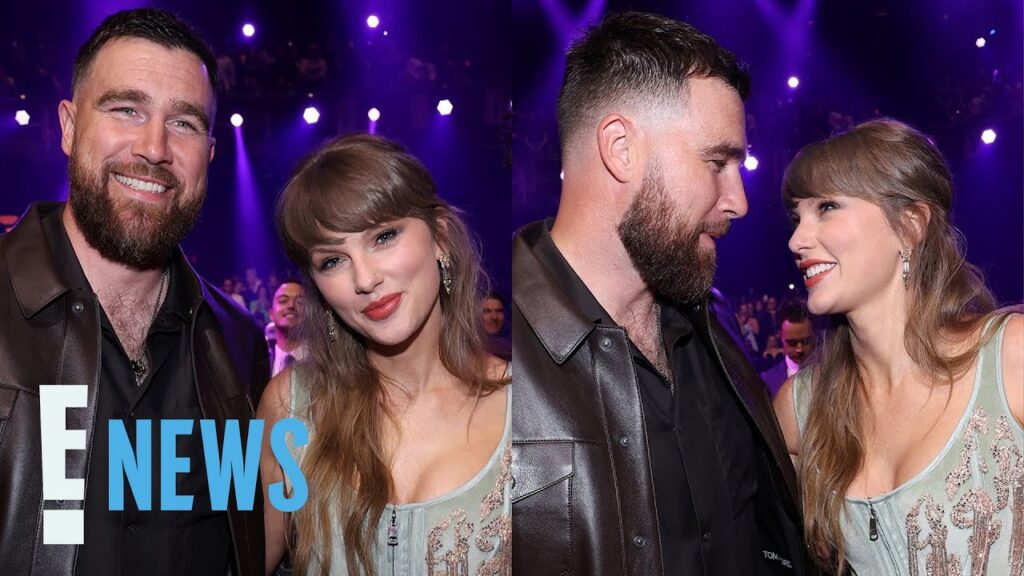 See Taylor Swift, Travis Kelce's iHeartRadio Music Awards Date Night | E! News