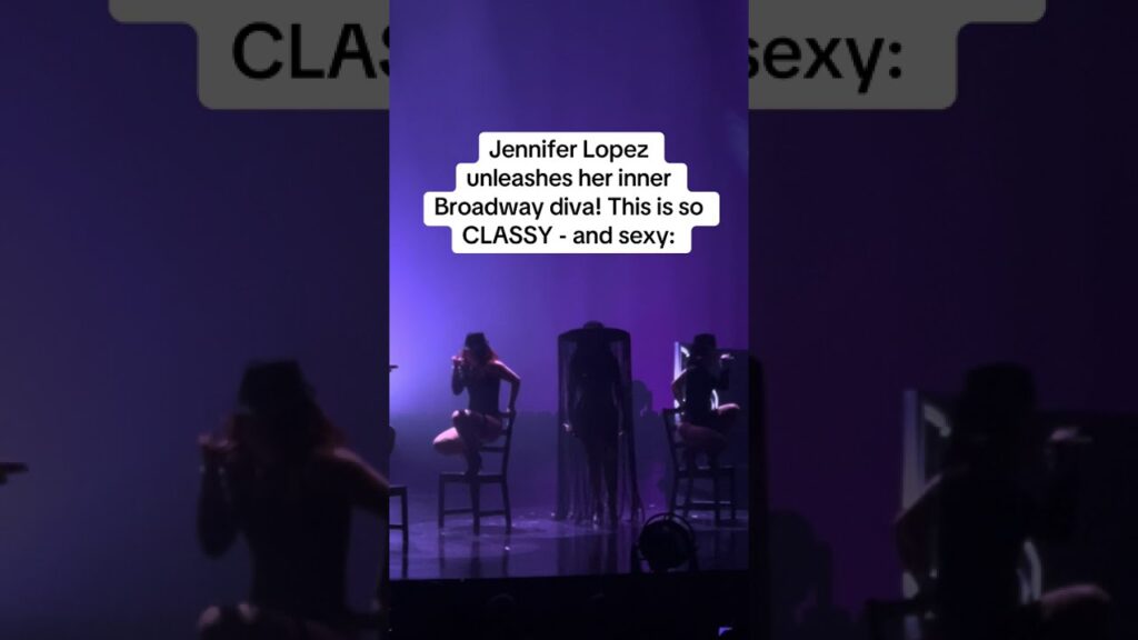 Jennifer Lopez Unleashes Her Inner Broadway Diva! This Is So CLASSY - And Sexy!
