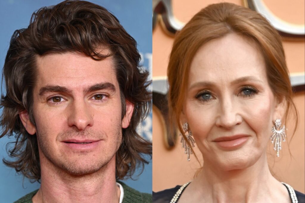 Andrew Garfield says watching Harry Potter is ‘controversial’ because it pays JK Rowling