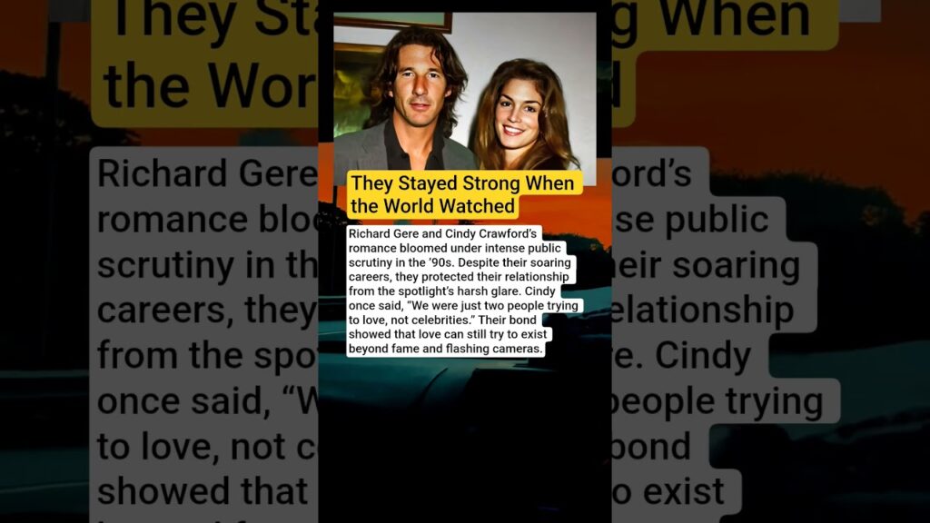 They Tried to Love in Private—But Richard Gere & Cindy Crawford Faced a Romance the World Wouldn’t