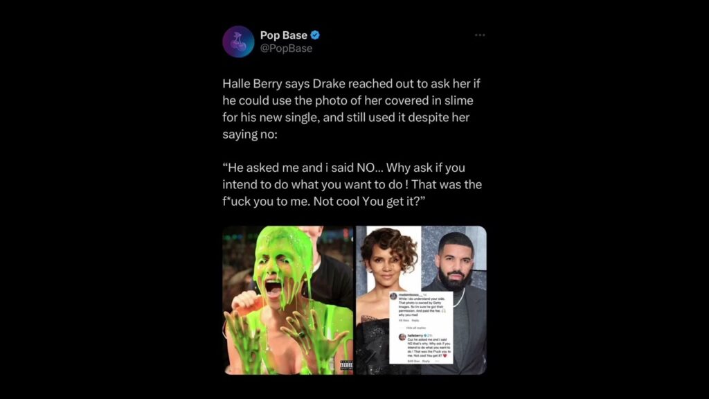 Respect the “No”: Halle Berry Calls Out Drake #halleberry #glowup #rapper #inspiration Respect the "No": Halle Berry Calls Out Drake #halleberry #glowup #rapper #inspiration