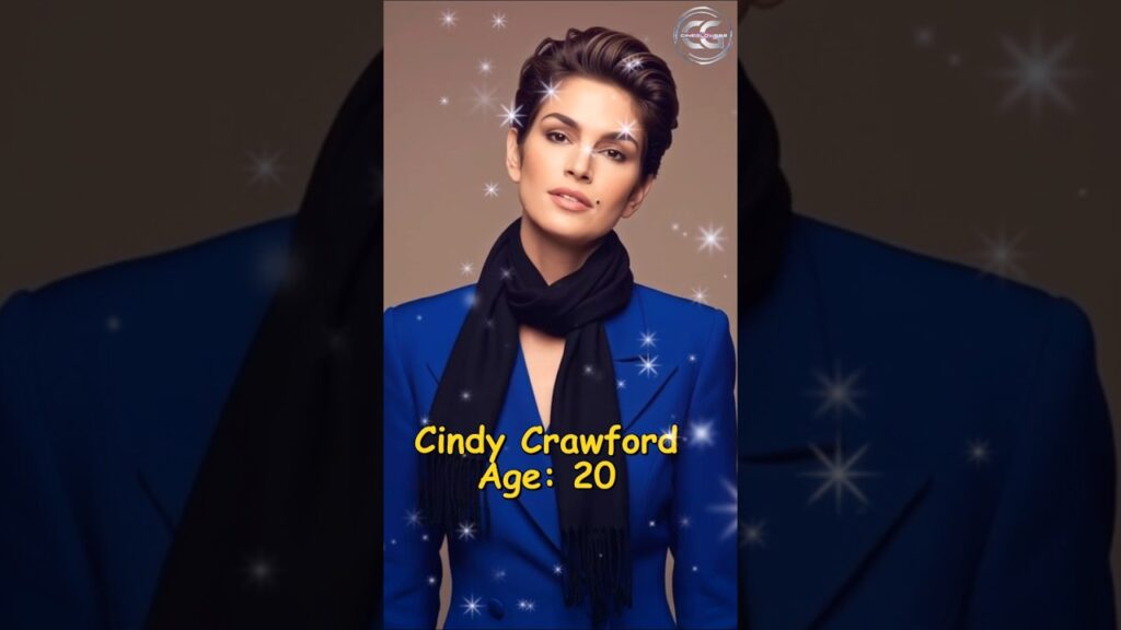 Cindy Crawford: The Stunning Evolution of a Global Supermodel (Age 1 to 60)#CindyCrawford #shorts