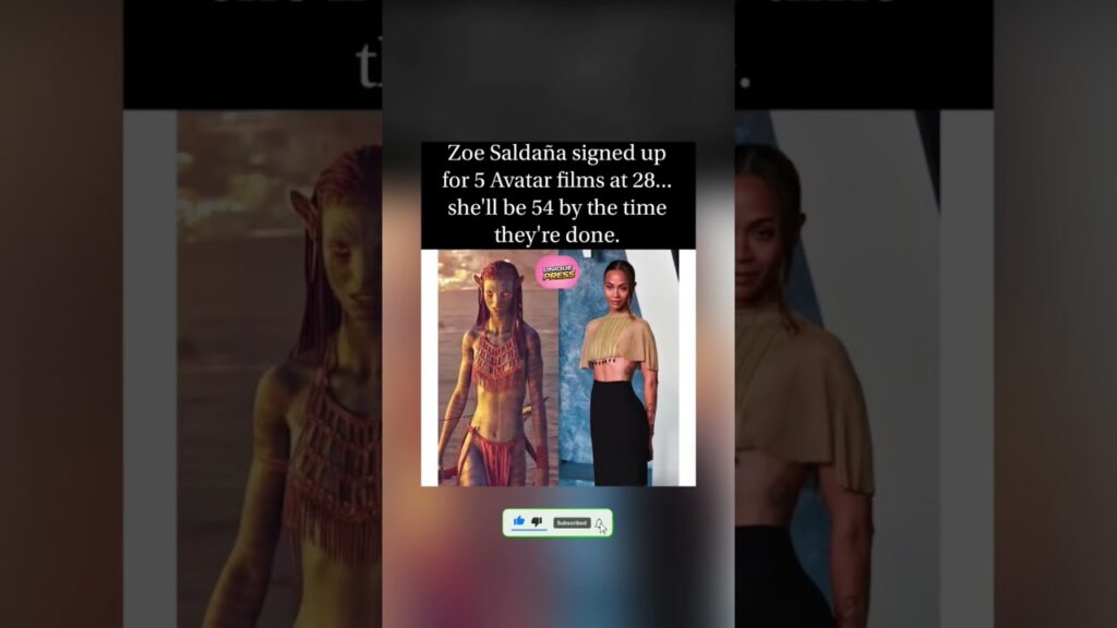 😳Zoe Saldaña committed HOW long?! 🎬🔥28 to 54… that’s dedication 💯#1000millionviews 😳Zoe Saldaña committed HOW long?! 🎬🔥28 to 54… that’s dedication 💯#1000millionviews